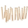 Craft Planet 12-Piece Dolly Pegs, Natural