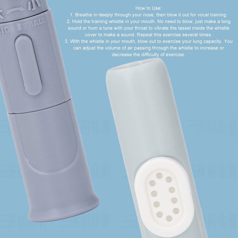Kids Oral Muscle Perceiving Trainer Breathable Whistle Improve Language Development