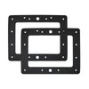 Ctuoptuo 2 Pcs SPX1084BPAK2 Pool Skimmer Replacement Fiber Gasket Compatible