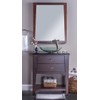 Novatto TIG-8012C Ovale Glass Vessel Bathroom Sink, Clear
