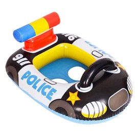 Remarks Japan Float, Baby Float, Police Car, For Babies, Kids, Footholes, Vehicles, Float, Cute, Pool, Beach, Travel, Sea, Summer, Water Play