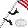Solar Flag Pole Light, Flagpole Light Solar Powered, Super Bright