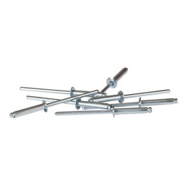 Arrow RLS1/8IP Long Steel 1/8-Inch Pop Rivets for Metal, Fabric, Leather, and Auto Repair, 100-Pack