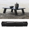 ShineTrip Folding Beach Table with Storage Bag Aluminum Alloy Portable