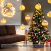 9.8ft Baseball Theme String Lights with Remote,Timer Dimmable Function,USB Powered