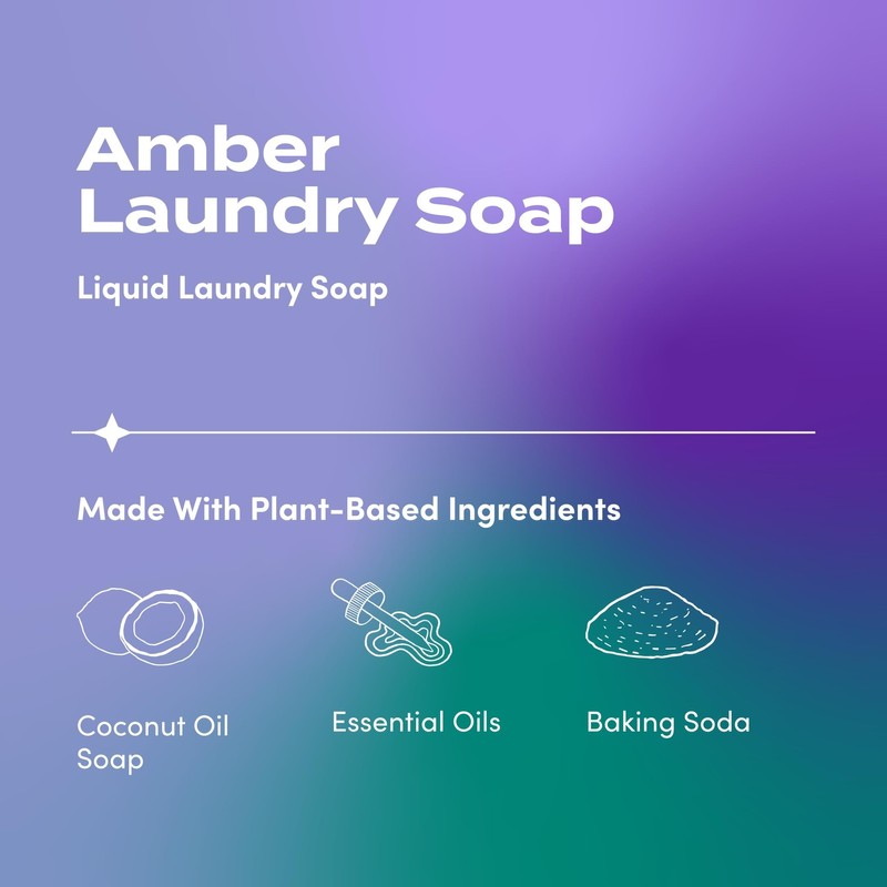 Indigo Wild Zum Clean Laundry Soap - Plant-Based Liquid Laundry