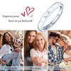 VIKILEE Women's Rings S925 Sterling Silver Rings Sun, Moon &
