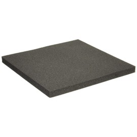Hikari KTHU-3020 Memory Foam Urethane, Black, 11.8 x 11.8 x 0.8 inches (300 x 300 x 20 mm), Black