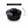 ASOENTIWOX Strimmer Head, Universal Trimmer Head M10 x 1.25 LHF,