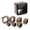 7PCS Leather Die Cutter Rounded Tetragonum 20‑50mm Leather Cutting Dies