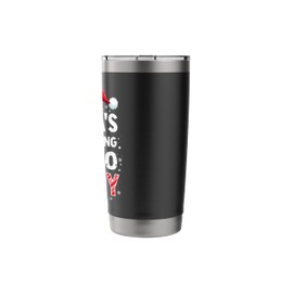 Santa is Promoting me to Daddy Father Christmas Xmas Family Stainless Steel Insulated Tumbler