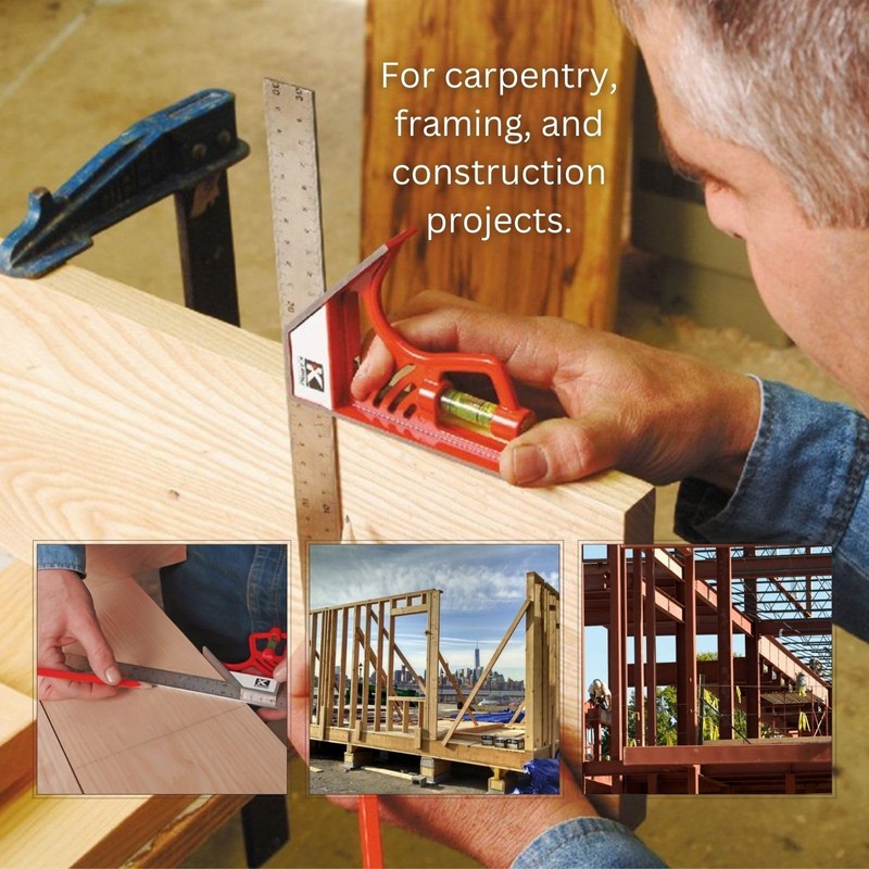 Kapro - 325M Magnetic Lock Combination Square - with 5