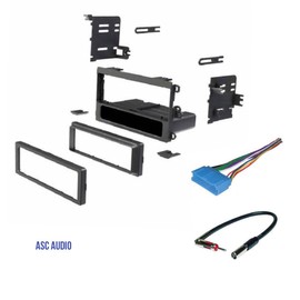 ASC Car Stereo Dash Kit, Wire Harness, Antenna Adapter for some Buick 97-03 Century,95-1999 LeSabre, 1995-2004 Park Avenue, 1995-2003 Regal, 1996-1999 Riviera, 1995-1996 Roadmaster, 1996-1998 Skylark