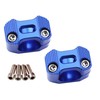 Motorcycle HandleBar Handle Clamps Riser Fat Bar Mount 28mm 1