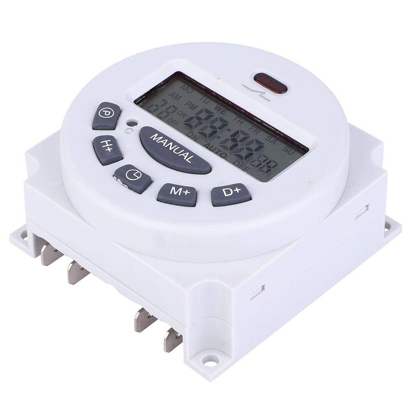 24V DC/AC Timer Switch Programmable Digital Heavy Duty Electrical Timer