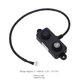Ultrasonic Distance Sensor DC 3.3V-5V IP67 Waterproof Lower Power Consumption Ultrasonic Ranging Sensor