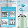 Irrigador Bucal Limpiador Dientes Eléctrico Boquillas Color Verde
