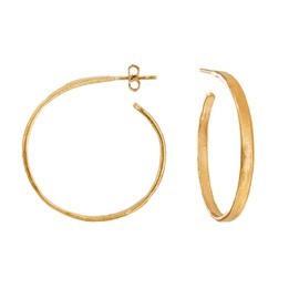 GOLD ESTERGOLD EARRINGS | Designed by Joidart Laboratory | Esterggold Collection | 24k Gold Plated Metal, White Gold, No Gemstone