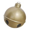 Inflatable Christmas Ball Bell Gaint Ornament with Red Bowknot PVC