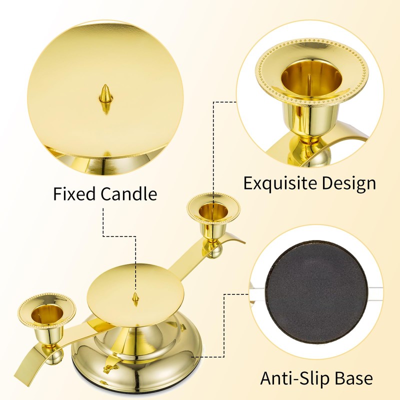 Unity Candle Holder for Wedding Ceremony Set - Romadedi 3