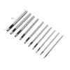 Hollow Hole Punch Hand DIY Tool, 10Pcs Round Hole Leather