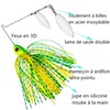 Set of 3 Spinnerbaits Lures – 14 g – Ideal