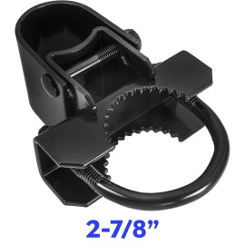 Jake Sales BLACK Chain Link Fence BULLDOG Commercial Duty Gate Hinge - BLACK 2-7/8" - Each