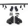 KINMADE Rolling Library Ladder Hardware Kit, Multi-use for Loft Stairs/Bookshelf,