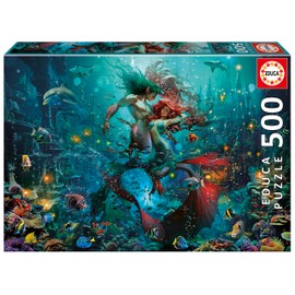 Educa - 500 Piece Jigsaw Puzzle for Adults | Atlantis. Includes Fix Puzzle Glue. Dimensions: 48 x 34 cm. Ages 11 and up (20175)