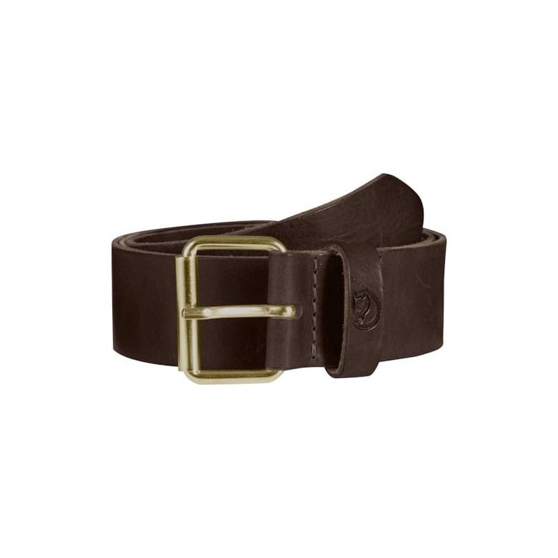 Fjällräven Men's Singi Belt, Leather Brown, 95 cm