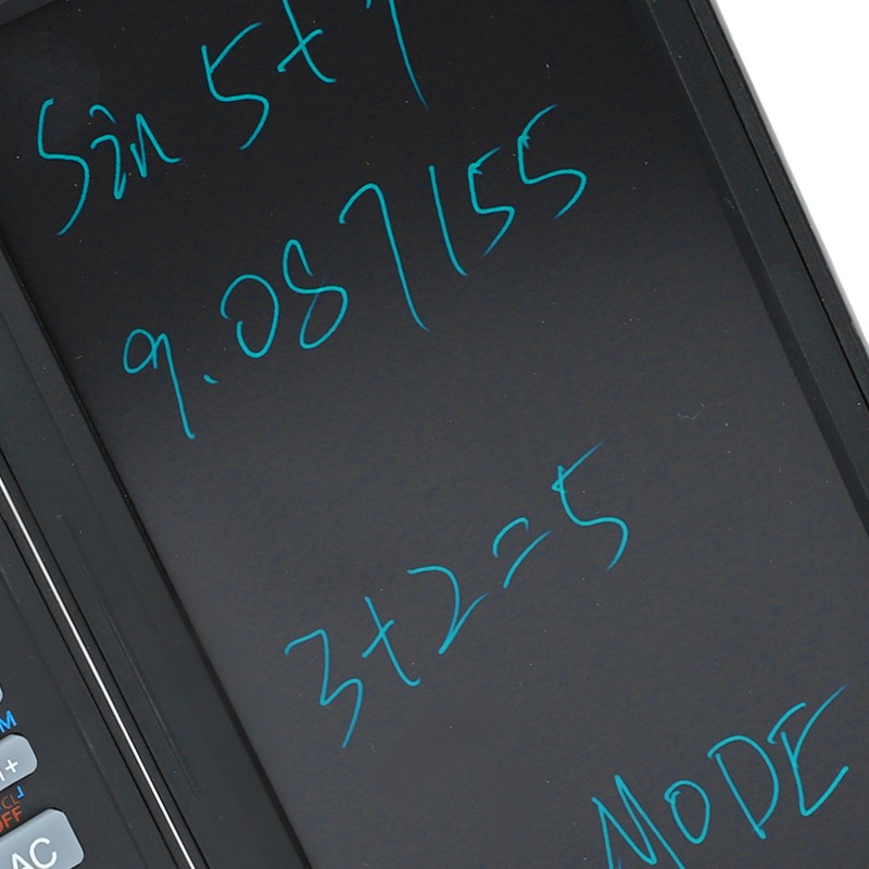 Scientific Calculator Two Row LCD Display Writing Tablet Sensitive Multifunction