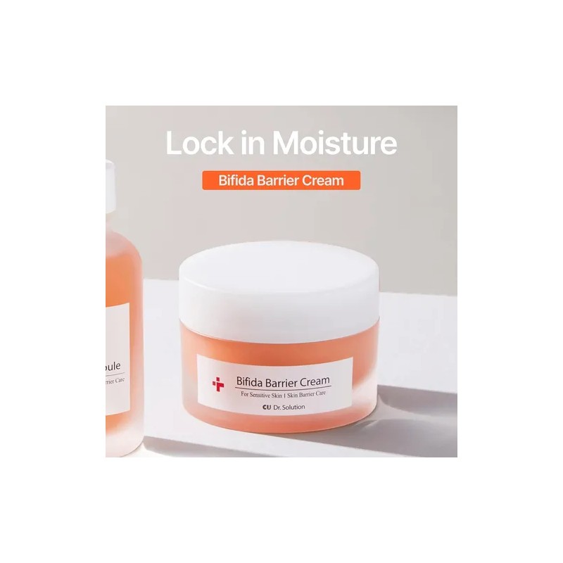 Bifida Barrier Cream, Hidratante Coreano, Cu Dr. Solution