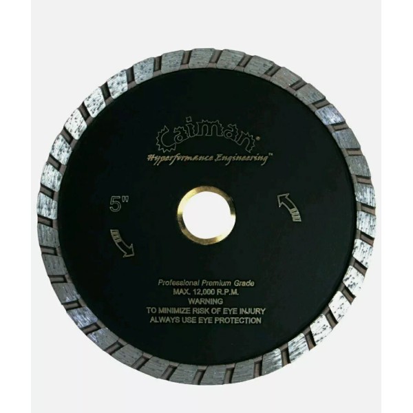 Caiman 5" Caiman Super Premium Turbo Style Tuck Point Blade