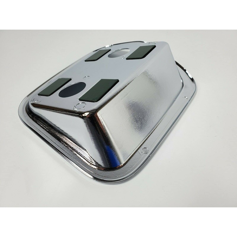 C2W Chrome Air Valve Bezel Cover for 2006+ Peterbilt 379384386387388389