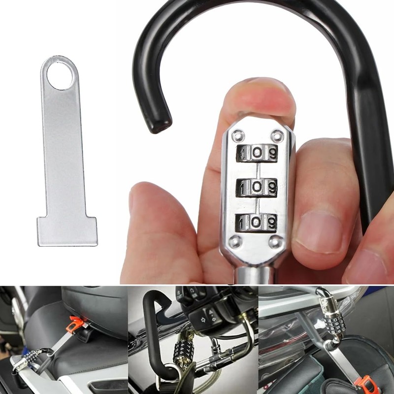 Motorcycle Helmet Lock Secure Motorcycle Lock Helmet Lock Motorcycle Locks