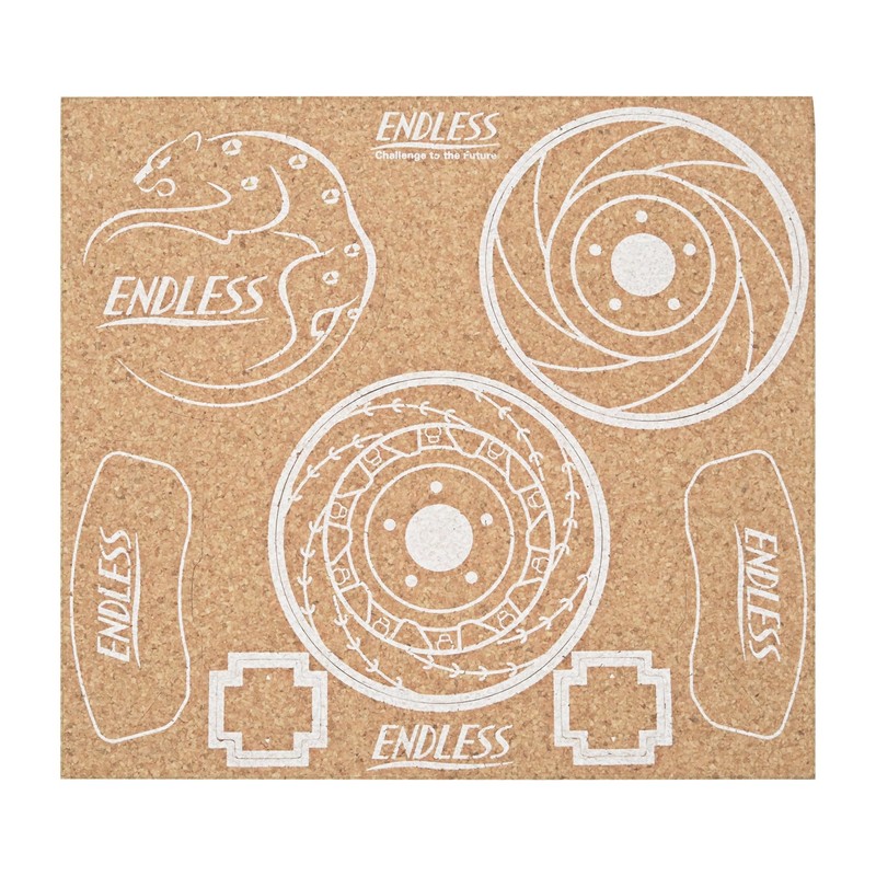 ENDLESS GSP-CCK Cork Coaster Kit, 7.7 x 8.7 inches (195