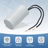 PATIKIL CBB60 60uF Running Capacitors, AC 450V 2 Wires 50/60Hz