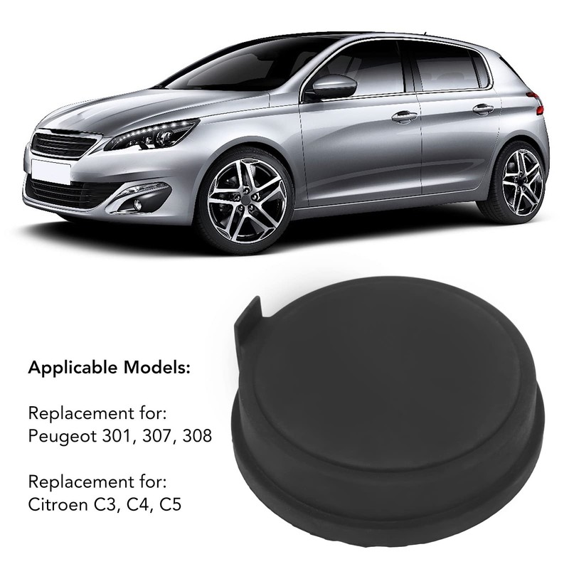 KIMISS Headlight Dust Cover 1609015380 Headlight Dust Cap Peugeot 301