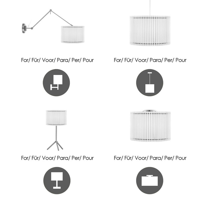 Home Sweet Home Paper Lampshade | Cylinder | 30/30/20 cm