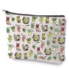 Korok Plant Cosmetic Bag Gamer Makeup Bag with Zipper Flora