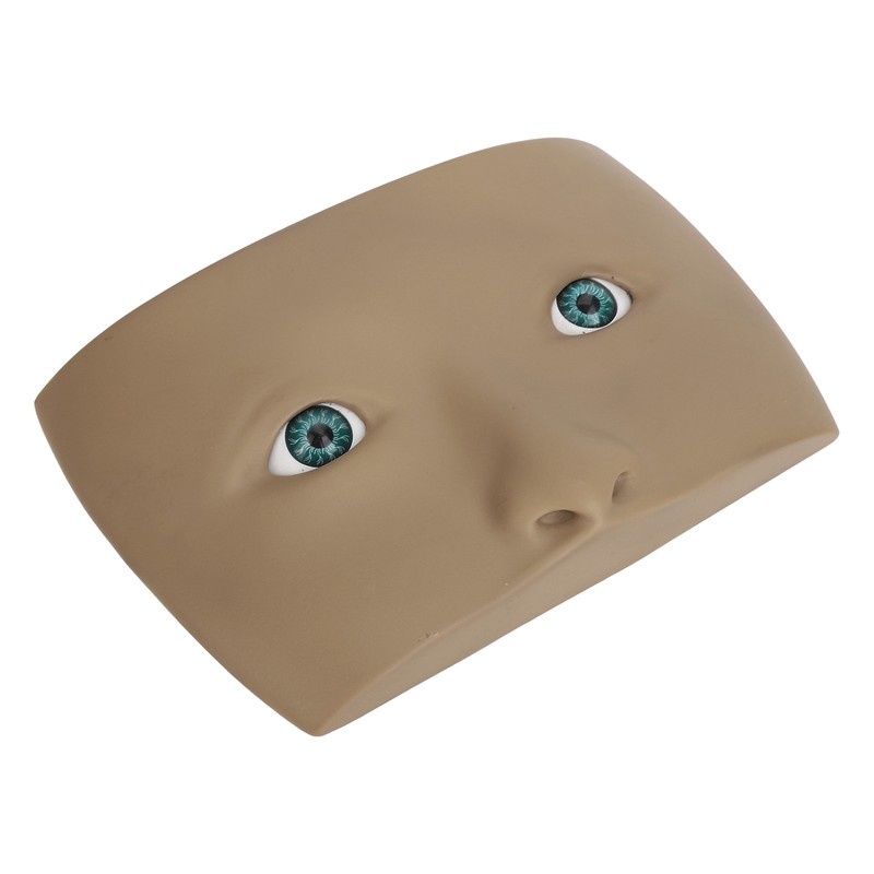 Makeup Practice Face Board 3D Realistic Eye Painting Practice Plastic