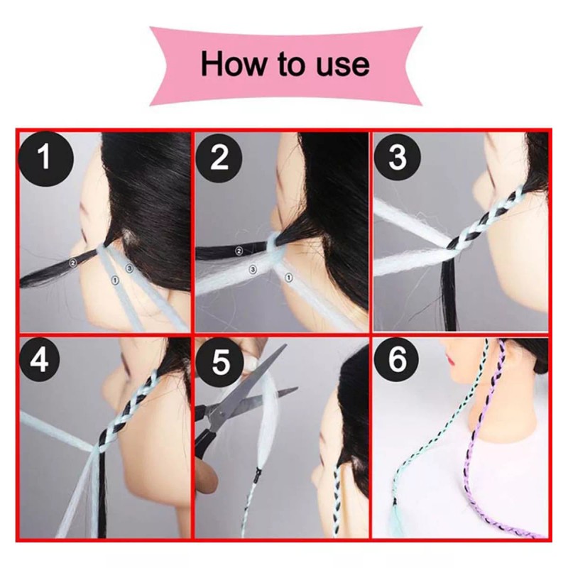 SYGIRLISH Extensiones 100% De Kanekalon Puro Para Trenzas Africanas Color