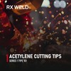 RX WELD 1-1-101 Acetylene Cutting Torch Tips, Fit V-Style Heavy