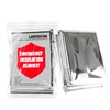 Emergency Blankets for Survival Blanket x12, Mylar Blankets, Space Blanket