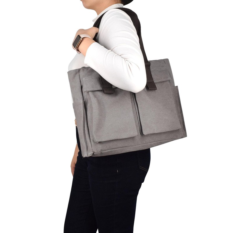 Women's Handbag, Large Canvas Shoulder Bag, Handbag, Tote Bag, Shopper