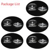 Screw-in Eyeglass Nose Pads,BEHLINE 5 Pairs Glasses Replacement Nose Pieces,Oval