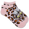 K. Bell Socks Ladies Cheetah Golf Mom Low Cut Sock