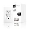 MOES 20 Amp GFCI USB Outlet with Type C &
