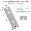 Depth Gauge for Husqvarna 5056981-01N Chainsaw Raker Chain Depth Gauge,