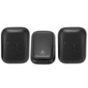 Wireless Doorbell ABS Black Self Powered 150m Range 433MHz with